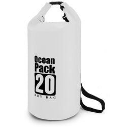  Vodootporna torba 20L bela Cene