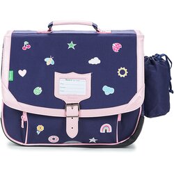 Tann's JOY CARTABLE 38 CM POCHE GOURDE Tamno plava Cene
