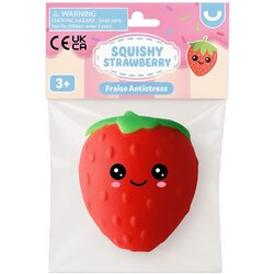 Keycraft Igračka Squeezy Strawberry, Crvena Cene