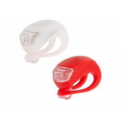 SIBESAIL Treptač silicone prednji + zadnji sa dve super svetle diode Cene