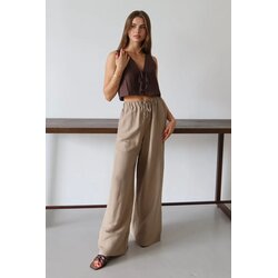 Trendyol ženske pantalone, bež Cene