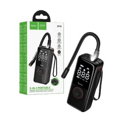 hoco memory Auto kompresor, sa svetlom, 3 bar, 4000 mAh - ZP18 Cene
