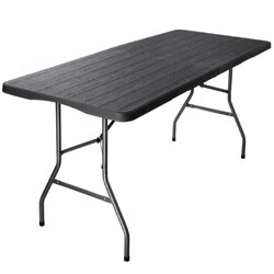 GardenLife Garden Life Sklopivi sto XL drvo dekor 180 x74cm Cene