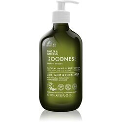 Baylis & Harding Goodness Awaken Senses mlijeko za ruke i tijelo s osvježavajućim učinkom parfemi Lime, Mint & Eucalyptus 500 ml Cene