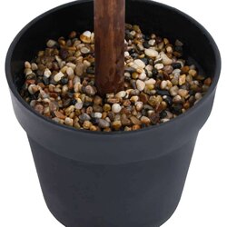 vidaXL Umetni pušpan z loncem okrogel zelene barve 71 cm Cene