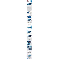 CAR Block Set 523 pieces. Blue Cene