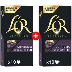 Lor L'OR Kapsule za kafu Supremo 10 1+1 Cene