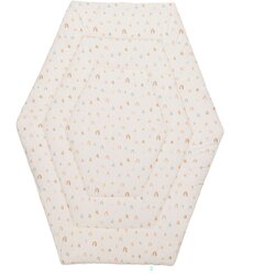 Fillikid podloga Jersey za vrtić Prag Hexagon, rainbow beige Cene