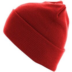 MD beanie basic flap long version red Cene