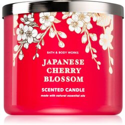 Bath & Body Works Japanese Cherry Blossom mirisna svijeća 411 g Cene