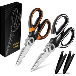 INF Večnamenske kuhinjske škarje 2-Pack: težke škarje za perutnino z rezanjem kosti, (5000152508) Cene