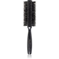 Janeke Black Line Tumbled Wood Hairbrush Ø 55mm okrogla krtača za lase z najlonskimi in prašičjimi ščetinami 1 kos Cene