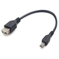 Gembird A-OTG-AFBM-03 USB OTG AF to Micro BM cable, 0.15 m adapter Cene