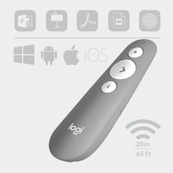 Logitech Bežični prezenter R500 sivi Cene