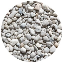 AQUA Šljunak Kvarcni obli Bijeli 4/8 mm, 5 kg Cene