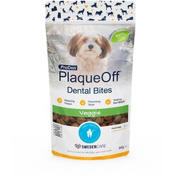 ProDen PlaqueOff zobna nega Dental Bites - Varčno pakiranje: 2 x 60 g Cene