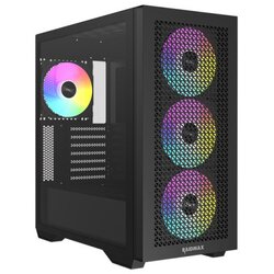 Raidmax kućište Meshiah X605 Full Tower 4 x ARGB fan/Crni/X605TBF BK Cene