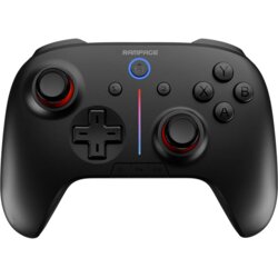 Game Pad gaming RAMPAGE HYDRA Black bluetooth wireles 2.4 GHz PC pad RGB Joypad, 41047 Cene