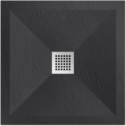 Astral stone tuš kada 90x90 - liveni mermer crna Cene