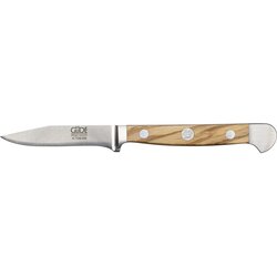 Gude alpha vegetable knife 8 cm olive wood Cene