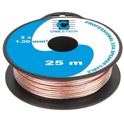 Cabletech CCA 1,0 mm zvučnički kabel 25 m Cijene