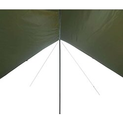 vidaXL Cerada za kampiranje maslinastozelena 462x306x211cm vodootporna Cijene