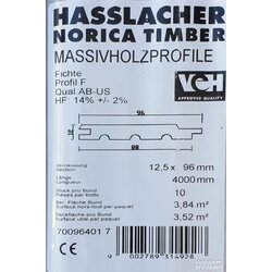 Hasslacher Lamperija 12,5x96x4000 smreka AB-US 3,84m2 Cene