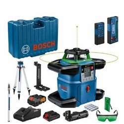 Bosch grl 650 chvg rotacioni laser - zelene linije + stativ bt 170 hd, 18V procore, 1x4,0Ah, 06159940PR Cene