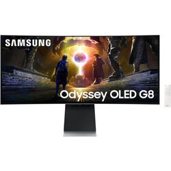 Samsung Odyssey OLED G8 G85SD Ultra WQHD, 34", OLED, 21:9, 3440x1440, 175Hz, DP, HDMI, SMART monitor, (21378834) Cene