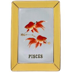 Yvonne Servirni krožnik Zodiac 16,5x12cm / Pisces-Ribi / porcelan, (5000255228) Cene