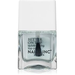 Nails Inc. Better on Top Quick-Drying Top Coat zaščitni nadlak za nohte s sijajem 14 ml Cene