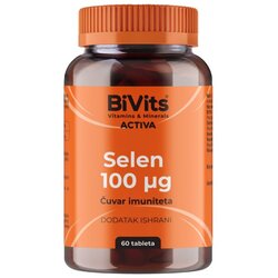 ABELA BiVits ACTIVA Selen 100 mcg, 60 tableta Cene
