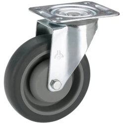 DÖRNER&HELMER Kotač skretni 80X32mm, 105x85mm tamno sivi Cene