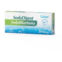 Celasa Soda bikarbona SodaDigest, 20 tableta Cene