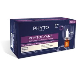 Phyto Phytocyane Anti-Hair Loss Treatment izdelek proti izpadanju las 12x5 ml Cene