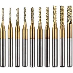 TwoTrees End Mill with Titanium Coating - Set of 10 Cene