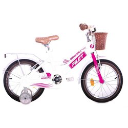 Cremosa Dječji bicikl Pilot 16", bijelo-rozi Cene