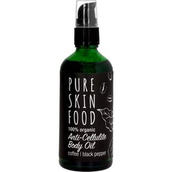 Pure Skin Food organic anti-cellulite body oil coffee - black pepper Cene