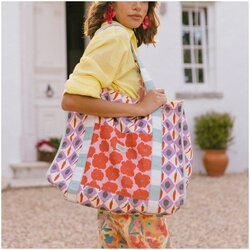 Favorite People Nakupovalne torbe Tote Bag Formaggio - Multi Večbarvna Cene