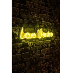 WALLXPERT dekorativna plastična led rasveta love venice yellow Cene