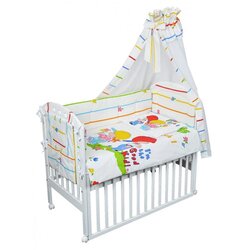 Baby Textil textil komplet posteljina za krevetac friends, 120x80 cm 3100161 Cene
