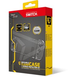 Steelplay prosojen zaščitni ovitek za Switch združljiv s priklopno postajo Cene