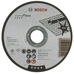 Bosch rezna ploča ravna Expert for Inox AS 46 T INOX BF, 125 mm, 1,6 mm - 2608600220 Cene