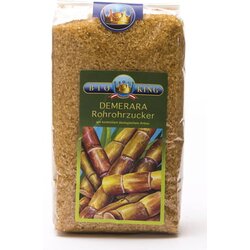 BioKing Surovi sladkor Demerara Bio - 500 g Cene