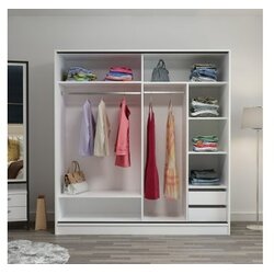 Hanah home Kale 3161 Ormar, 180x190x52cm, Bijeli Cijene