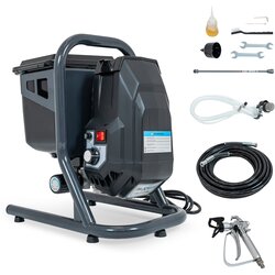 THUNDER Industrijski brezzračni slikopleskarski agregat Hexwelt HW-AMZP-10 – 700 W, 200 bar, 1,2 l/min, (5000326641) Cene