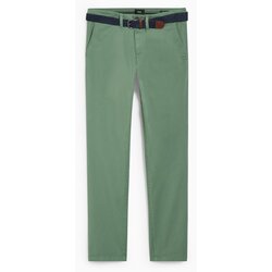 CA muške pantalone sa kaišem chinos, maslinaste Cene