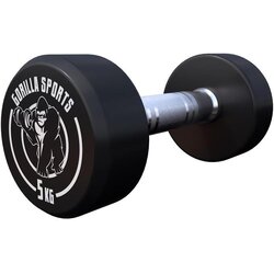 Gorilla Sports okrugla gumirana bučica 1868027 Cene