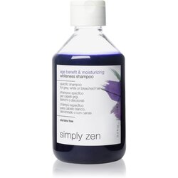 Simply Zen Age Benefit & Moisturizing Whiteness Shampoo šampon za toniranje za posvetljene lase ali lase s prameni 250 ml Cene