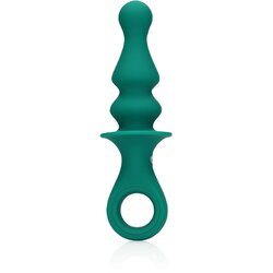 Shots Loveline - Analni vibrator z biseri za polnjenje (zelen) Cene
